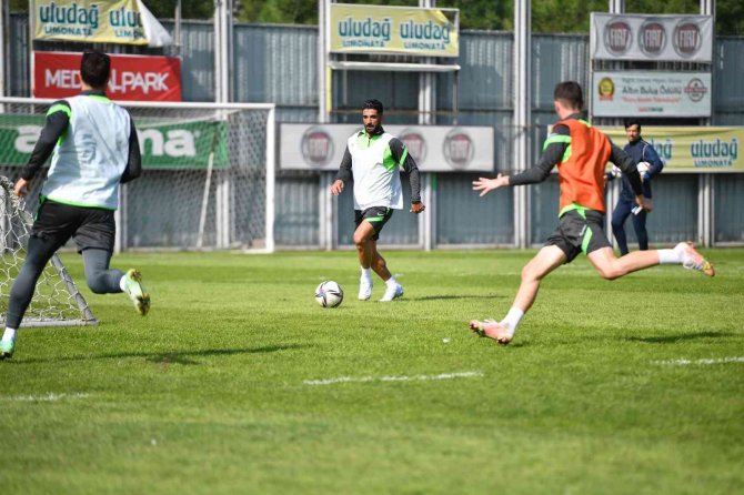 Bursaspor, Boluspor Maçının Taktik Antrenmanını Yaptı