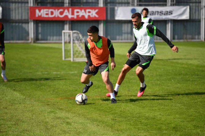Bursaspor, Boluspor Maçının Taktik Antrenmanını Yaptı