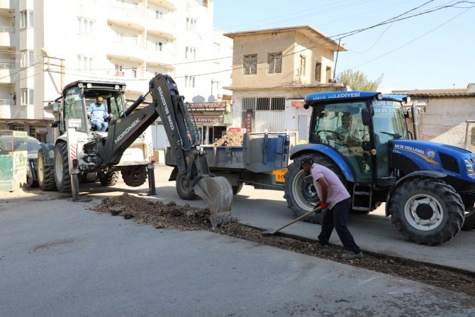 Cizre Kaymakamı Tunç, Üst Yapı Çalışmalarını İnceledi