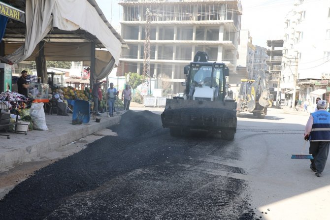Cizre Kaymakamı Tunç, Üst Yapı Çalışmalarını İnceledi