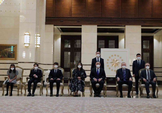 Cumhurbaşkanı Erdoğan, Azerbaycan Büyükelçisini Kabul Etti