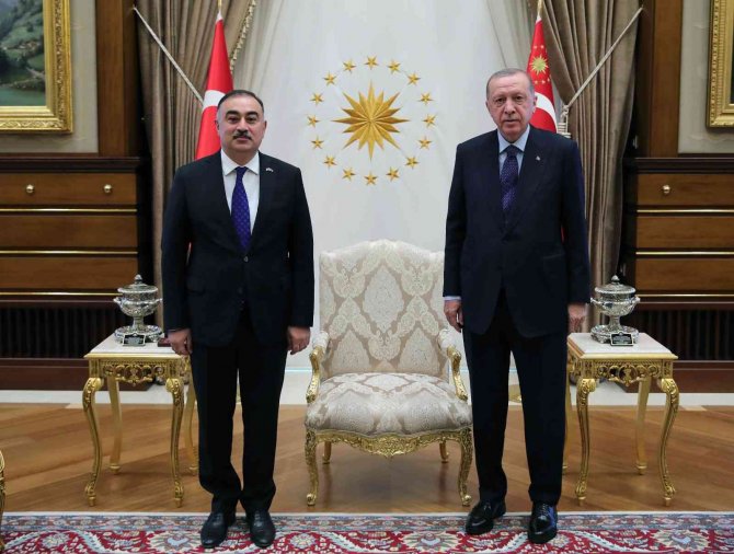 Cumhurbaşkanı Erdoğan, Azerbaycan Büyükelçisini Kabul Etti