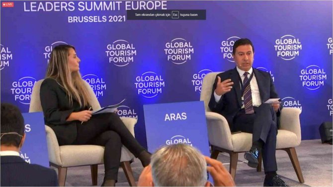 Başkan Aras Brüksel’deki Forum’da Türkiye’yi Temsil Etti