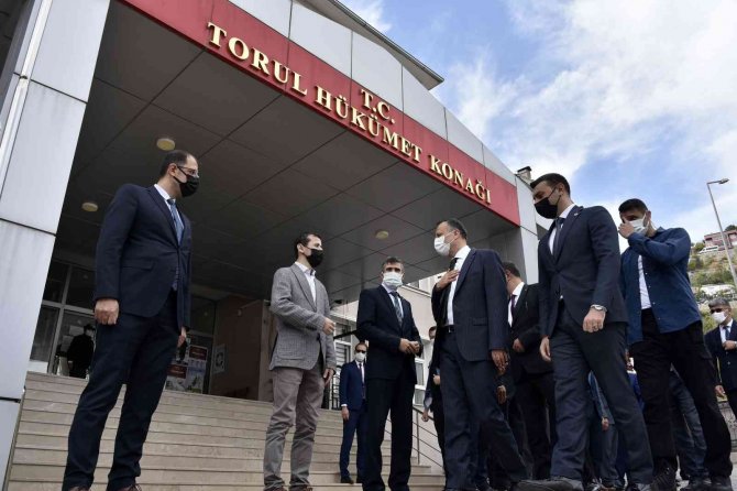 Vali Taşbilek Torul İlçesinde İncelemelerde Bulundu