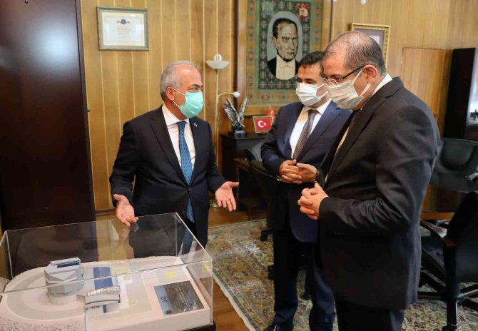 Başsavcı Yağız’dan Rektör Çomaklı’ya İade-i Ziyaret