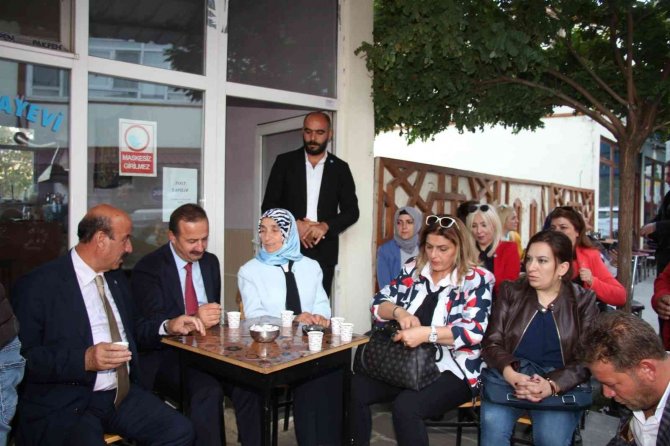 İ̇yi̇ Parti Genel Başkan Yardımcısı Ağıralioğlu, Erzurum’da Esnafın Sorunlarını Dinledi