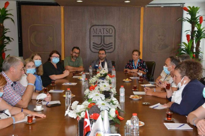 Matso Başkanı Güngör, Avrupalı Öğretmenlere Manavgat İş Dünyasını Anlattı