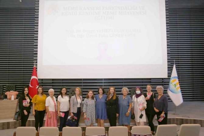 Mezitli Belediyesinden ‘Meme Kanseri Farkındalık Eğitimi’