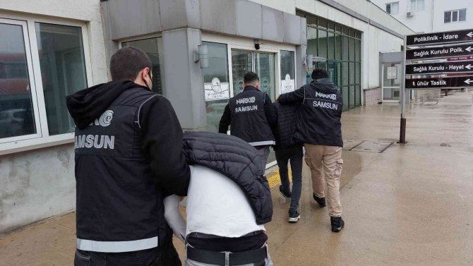 Samsun’daki Uyuşturucu Operasyonunda 2 Kişi Adli Kontrolle Serbest