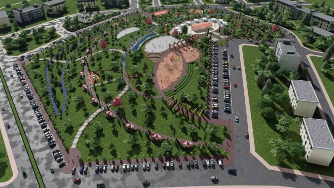 Yumurtatepe Bölge Parkı Çalışmaları Hızla Devam Ediyor