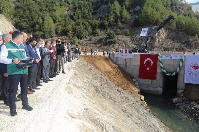 Bakan Pakdemirli: "(Pamukluk Barajı) Ekonomiye Senelik 500 Milyon Lira Katkısı Olacak, Yaklaşık 17 Bin Kişiye İstihdam Sağlayacak”