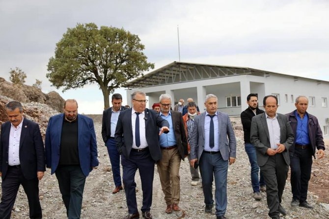 Başkan Çerçi Pelitalan Ve Maldan’da Yatırımları İnceledi