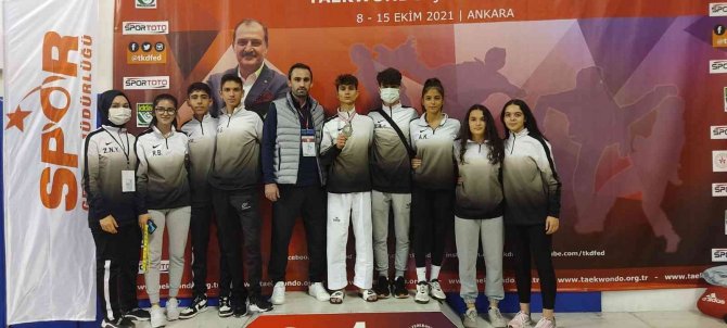 Ereğlili Tekvandocu Türkiye 2.’si Oldu