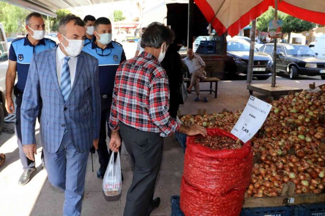 Akdeniz Zabıtası, Market, Manav Ve Pazarlarda Fiyat Denetimi Yaptı