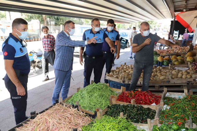 Akdeniz Zabıtası, Market, Manav Ve Pazarlarda Fiyat Denetimi Yaptı