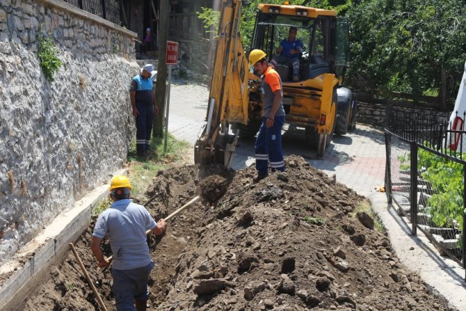 İ̇bradı’da Yağmur Suyu Çalışması