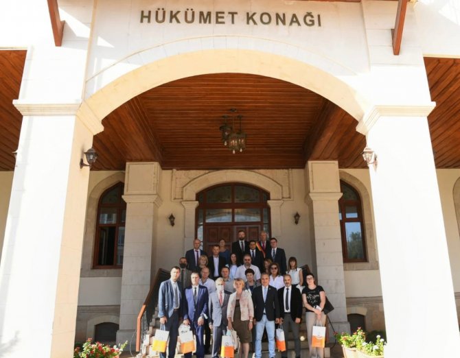 Vali Yazıcı, Kaleiçi Festival Heyeti İle Bir Araya Geldi