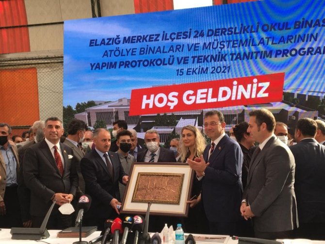 İ̇stanbul Büyükşehir Belediyesinin Elazığ’da Yaptıracağı Okul İçin Protokol İmzalandı
