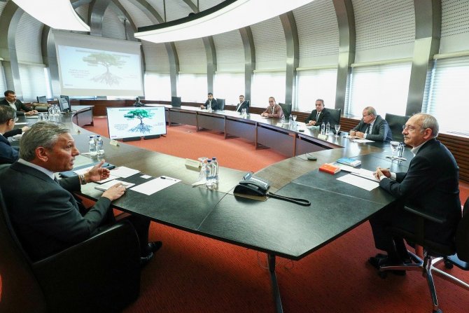 Başkan Günel, Kılıçdaroğlu İle Bir Araya Geldi