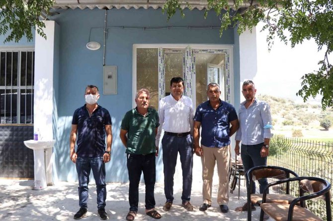 Başkan Özcan, Kardeşköy’deki Muhtarlık Hizmet Binasını İnceledi