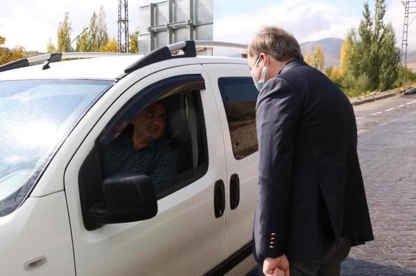 Kaymakam Yelek Trafik Uygulamasına Katıldı