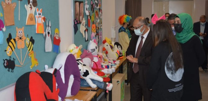 Gediz’de Tübi̇tak Bilim Fuarı