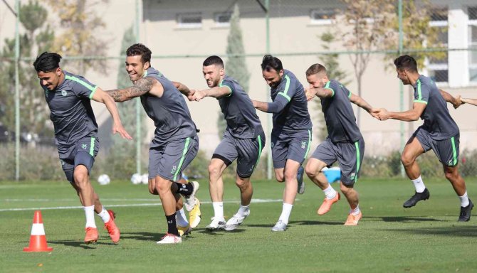 Konyaspor, Galatasaray Maçı Hazırlıklarına Devam Ediyor
