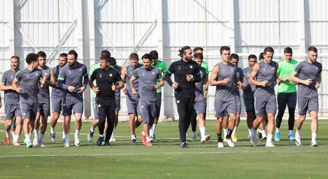 Konyaspor, Galatasaray Maçı Hazırlıklarına Devam Ediyor