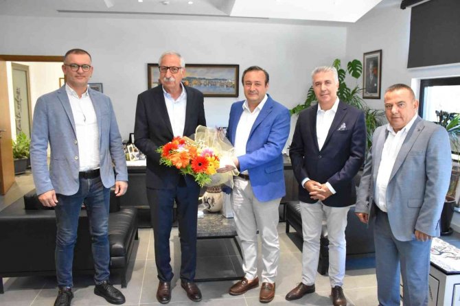 Kuşadası Belediyesi Heyeti Kktc’de Zeytin Festivaline Katıldı