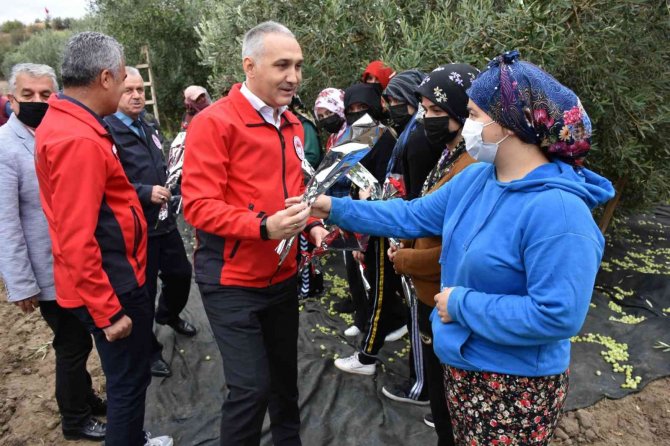 Dünya Kadın Çiftçiler Gününde Üretici Kadınlar Ziyaret Edildi