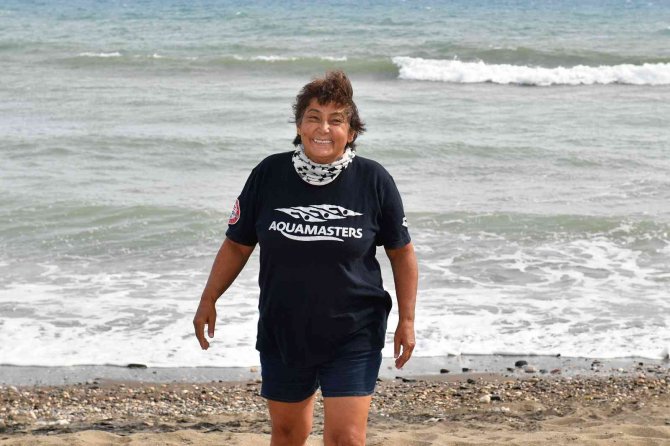 Nesrin Olgun Arslan, Mersin’de Yüzme Maratonuna Katılıyor