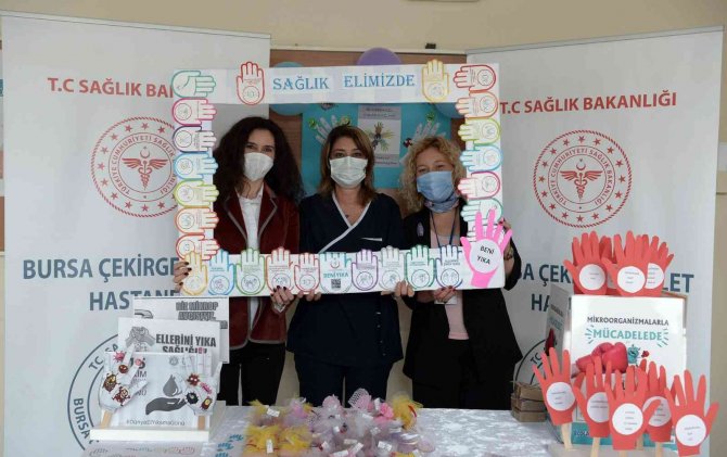 Kursiyerlerden Sağlık Personeline Organik Sabun