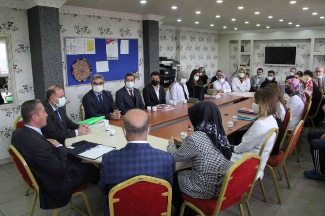 Ağrı Milli Eğitim Müdürü Kökrek’in İlçe Ziyaretleri