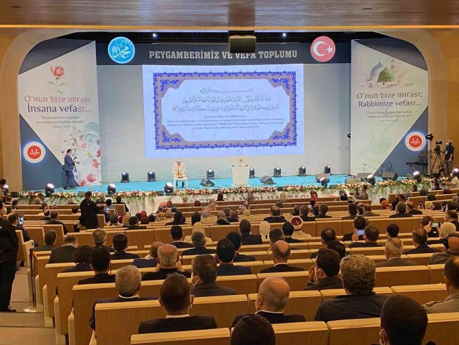 Büyük Çamlıca Camii’nde Mevlid-i Nebi Haftası Açılış Programı