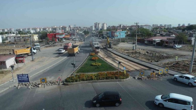 Elazığ Bulvarı-araştırma Hastanesi Bağlantı Yolu Yenileniyor