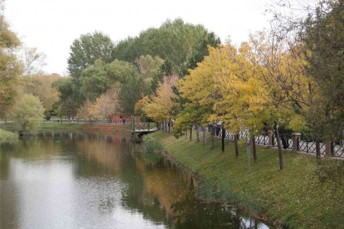 Eskişehir’de Hayranlık Uyandıran Sonbahar Manzaraları