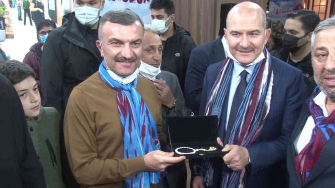 Bakan Soylu, ”Trabzon Tanıtım Günleri” Etkinliğini Ziyaret Etti