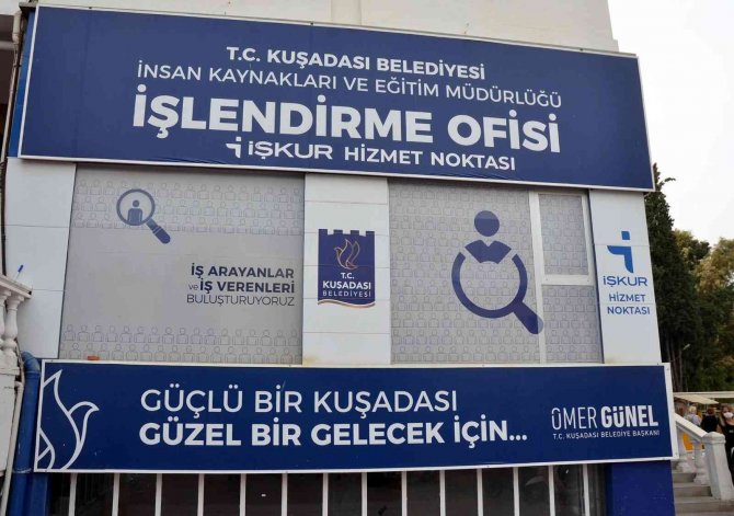 Kuşadası’nda İ̇şlendirme Ofisi Turizm Sektörüne İstihdam Kaynağı Oldu