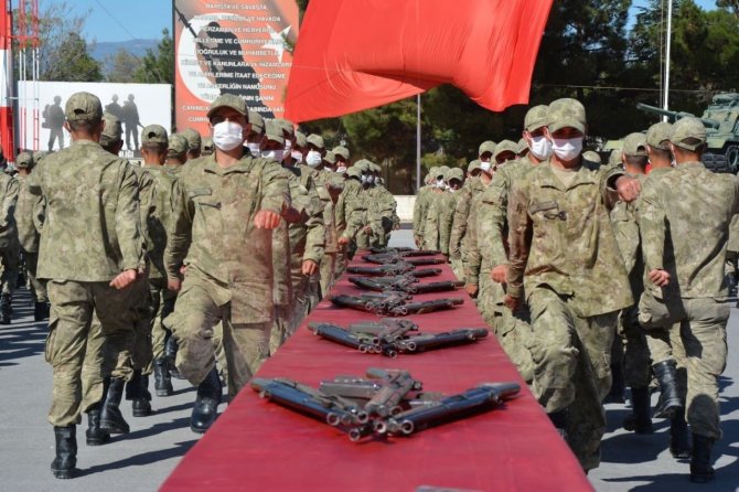 Msb: “Kara Kuvvetleri Komutanlığı Birliklerinde Acemi Erbaş Ve Erlerin Yemin Töreni İcra Edildi”