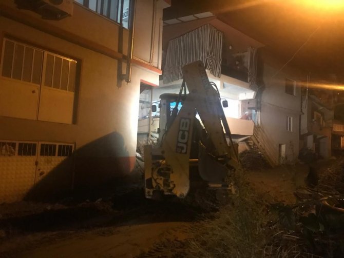 Nazilli’de Yağıştan Etkilenen Bölgelerde Çalışma Başlatıldı