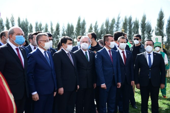 Kktc Parkı Ve Kıbrıs Şehitleri Hatıra Ormanı Açıldı