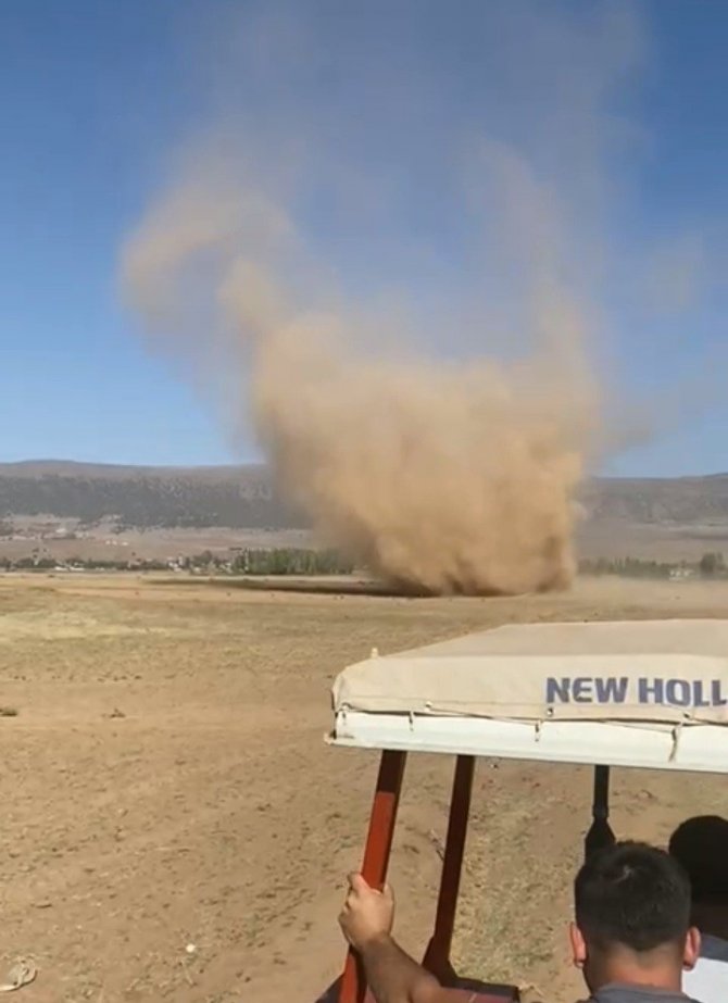 Bitlis’te Korkutan Hortum