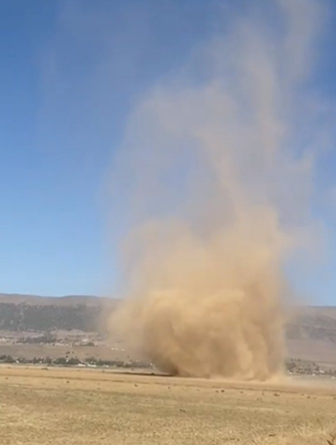 Bitlis’te Korkutan Hortum