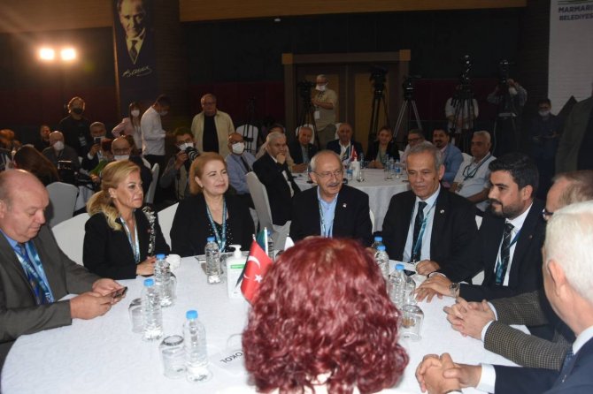Chp Genel Başkanı Kılıçdaroğlu, Marmaris’te Gazetecilerle Buluştu