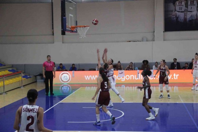 Kadınlar Basketbol Süper Ligi: Elazığ İ̇l Özel İ̇dare: 61 - Hatayspor: 103