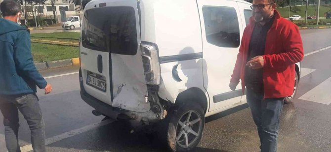 Samsun’da Trafik Kazası: 1 Yaralı