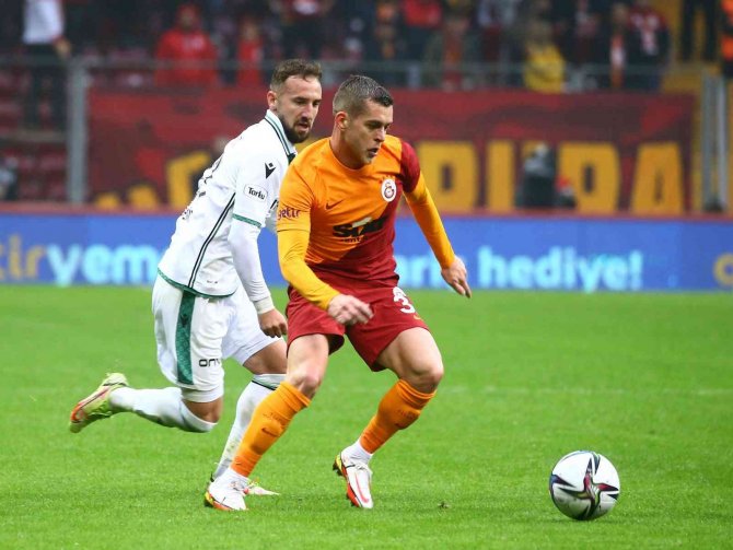 Süper Lig: Galatasaray: 1 - İ̇h Konyaspor: 0 (Maç Sonucu)