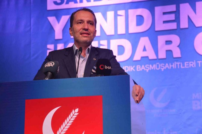 Yeniden Refah Partisi Genel Başkanı Erbakan: "İ̇ktidar Olmayı Hedefliyoruz"