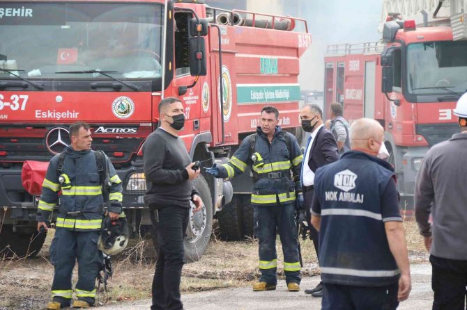 Eskişehir Osb’deki Yangın Kontrol Altına Alındı