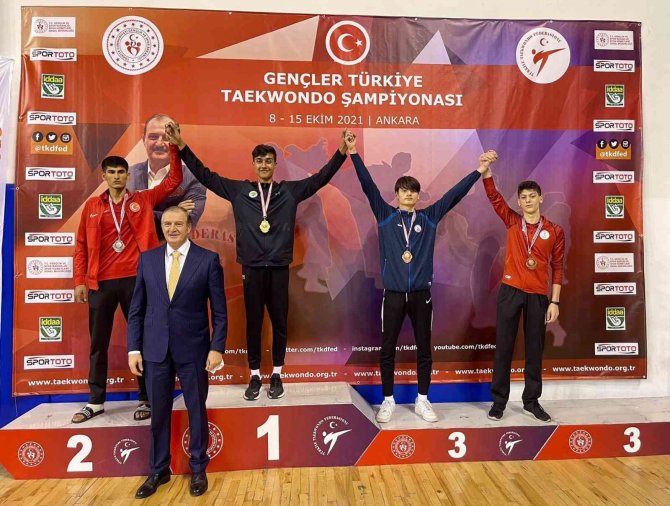 Armağan İ̇kram, Gençler Türkiye Taekwondo Şampiyonası’nda 3. Oldu